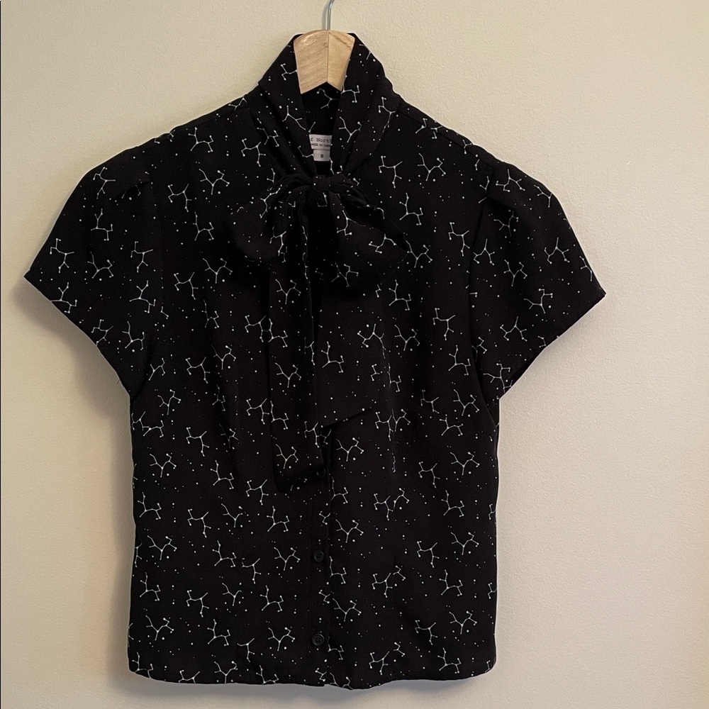 Birds of North America Tie Neck Shirt